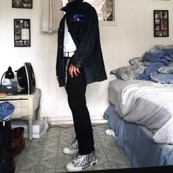 Marithé et François Girbaud Denim Trench - Picture 2 of 4